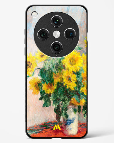 Bouquet of Sunflowers [Claude Monet] Glass Case Phone Cover (Oppo)