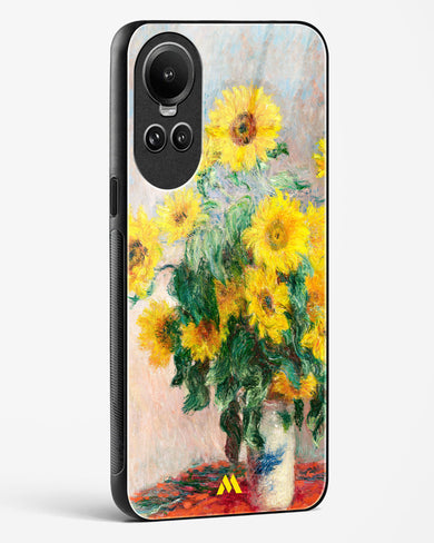 Bouquet of Sunflowers [Claude Monet] Glass Case Phone Cover (Oppo)