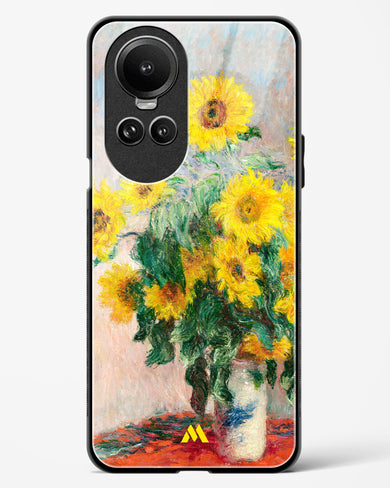 Bouquet of Sunflowers [Claude Monet] Glass Case Phone Cover (Oppo)