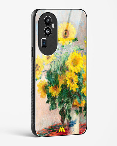 Bouquet of Sunflowers [Claude Monet] Glass Case Phone Cover (Oppo)