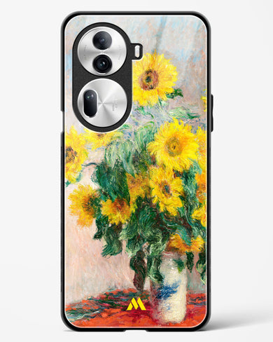 Bouquet of Sunflowers [Claude Monet] Glass Case Phone Cover (Oppo)