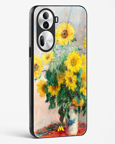 Bouquet of Sunflowers [Claude Monet] Glass Case Phone Cover (Oppo)