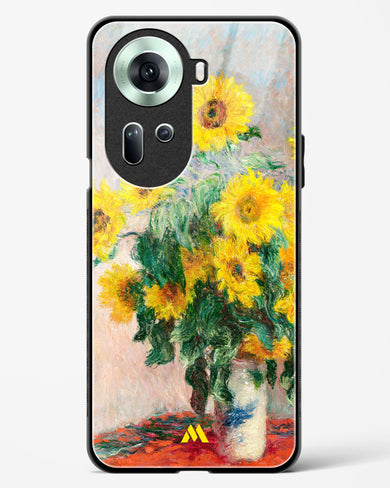 Bouquet of Sunflowers [Claude Monet] Glass Case Phone Cover (Oppo)