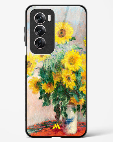 Bouquet of Sunflowers [Claude Monet] Glass Case Phone Cover (Oppo)