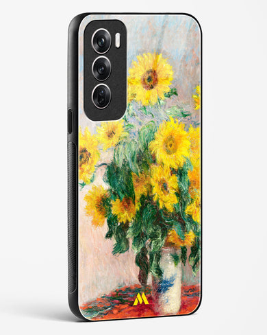 Bouquet of Sunflowers [Claude Monet] Glass Case Phone Cover (Oppo)