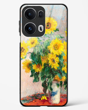 Bouquet of Sunflowers [Claude Monet] Glass Case Phone Cover (Oppo)