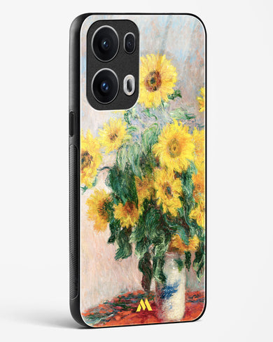 Bouquet of Sunflowers [Claude Monet] Glass Case Phone Cover (Oppo)