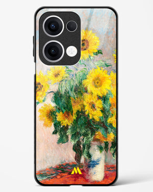 Bouquet of Sunflowers [Claude Monet] Glass Case Phone Cover (Oppo)