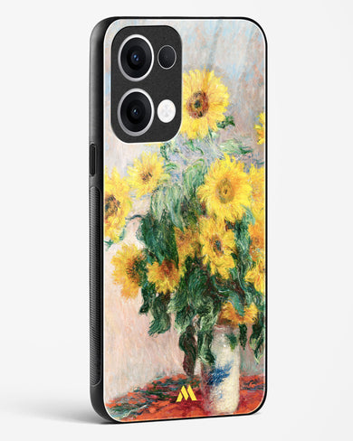 Bouquet of Sunflowers [Claude Monet] Glass Case Phone Cover (Oppo)