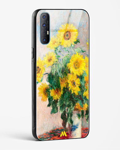 Bouquet of Sunflowers [Claude Monet] Glass Case Phone Cover (Oppo)