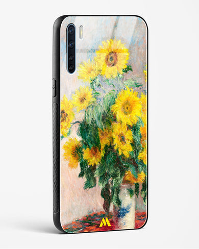 Bouquet of Sunflowers [Claude Monet] Glass Case Phone Cover (Oppo)