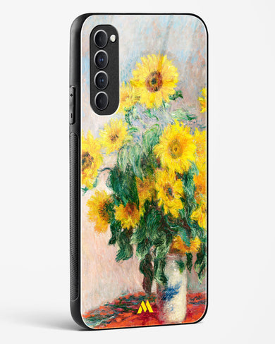 Bouquet of Sunflowers [Claude Monet] Glass Case Phone Cover (Oppo)