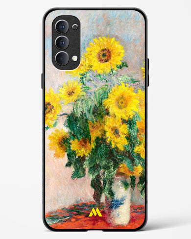 Bouquet of Sunflowers [Claude Monet] Glass Case Phone Cover (Oppo)