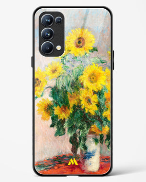 Bouquet of Sunflowers [Claude Monet] Glass Case Phone Cover (Oppo)