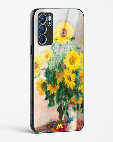 Bouquet of Sunflowers [Claude Monet] Glass Case Phone Cover (Oppo)