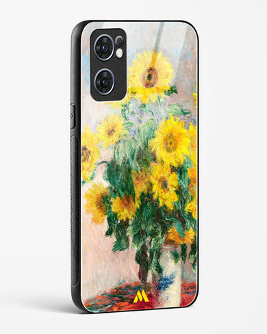 Bouquet of Sunflowers [Claude Monet] Glass Case Phone Cover (Oppo)