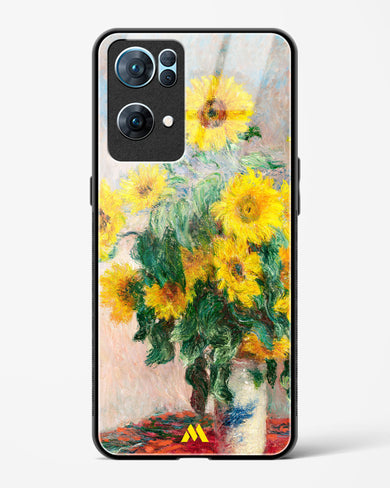 Bouquet of Sunflowers [Claude Monet] Glass Case Phone Cover (Oppo)