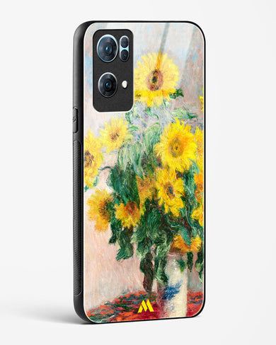 Bouquet of Sunflowers [Claude Monet] Glass Case Phone Cover (Oppo)