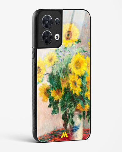 Bouquet of Sunflowers [Claude Monet] Glass Case Phone Cover (Oppo)