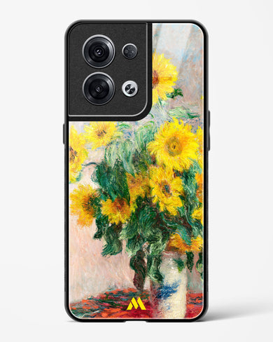 Bouquet of Sunflowers [Claude Monet] Glass Case Phone Cover (Oppo)