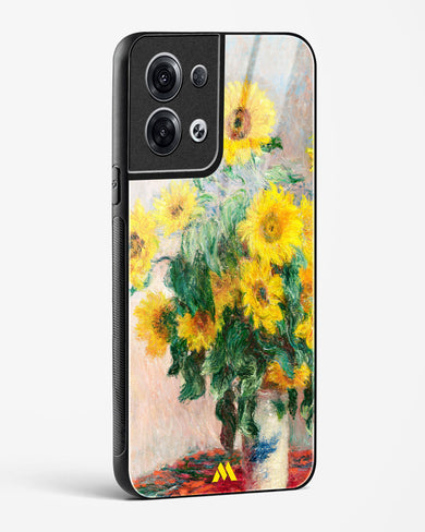 Bouquet of Sunflowers [Claude Monet] Glass Case Phone Cover (Oppo)