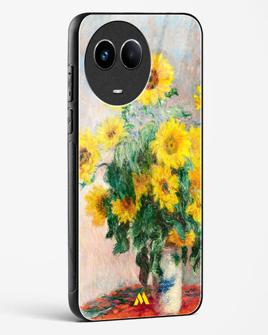Bouquet of Sunflowers [Claude Monet] Glass Case Phone Cover (Realme)