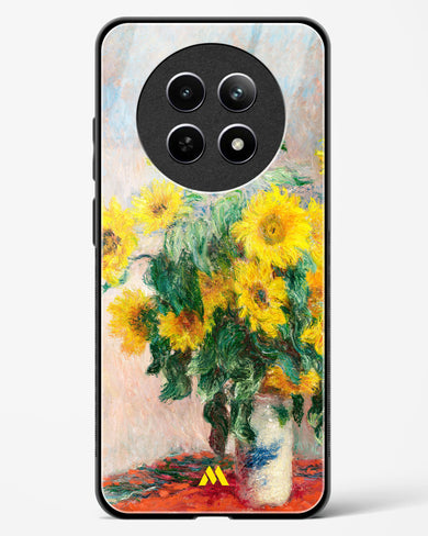 Bouquet of Sunflowers [Claude Monet] Glass Case Phone Cover (Realme)