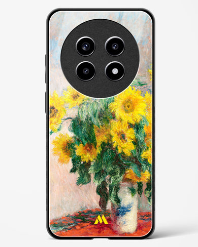 Bouquet of Sunflowers [Claude Monet] Glass Case Phone Cover (Realme)