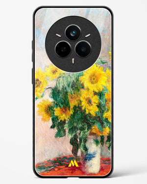 Bouquet of Sunflowers [Claude Monet] Glass Case Phone Cover (Realme)