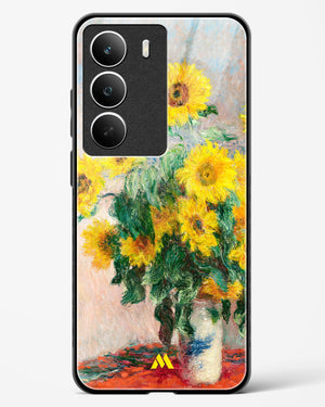 Bouquet of Sunflowers [Claude Monet] Glass Case Phone Cover (Realme)