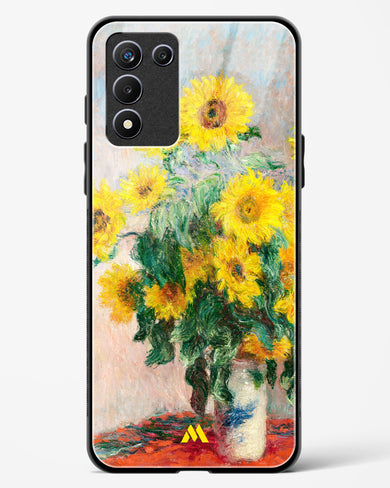 Bouquet of Sunflowers [Claude Monet] Glass Case Phone Cover (Realme)
