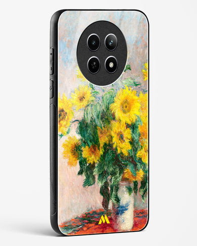 Bouquet of Sunflowers [Claude Monet] Glass Case Phone Cover (Realme)