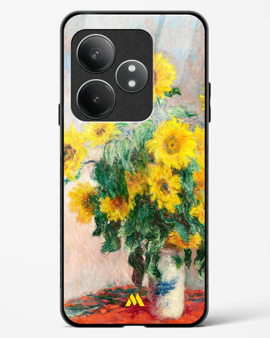Bouquet of Sunflowers [Claude Monet] Glass Case Phone Cover (Realme)