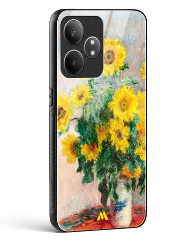 Bouquet of Sunflowers [Claude Monet] Glass Case Phone Cover (Realme)