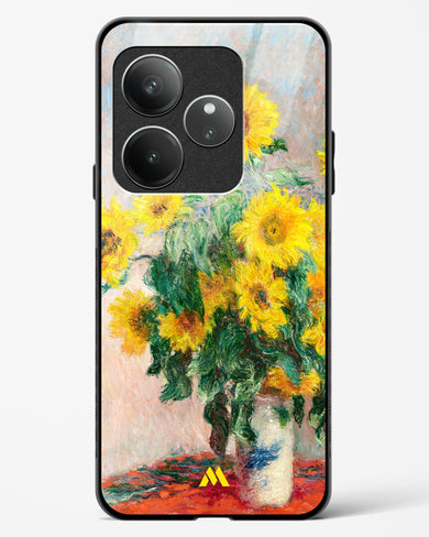 Bouquet of Sunflowers [Claude Monet] Glass Case Phone Cover (Realme)