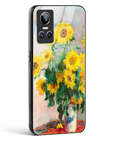 Bouquet of Sunflowers [Claude Monet] Glass Case Phone Cover (Realme)