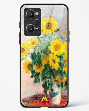 Bouquet of Sunflowers [Claude Monet] Glass Case Phone Cover (Realme)
