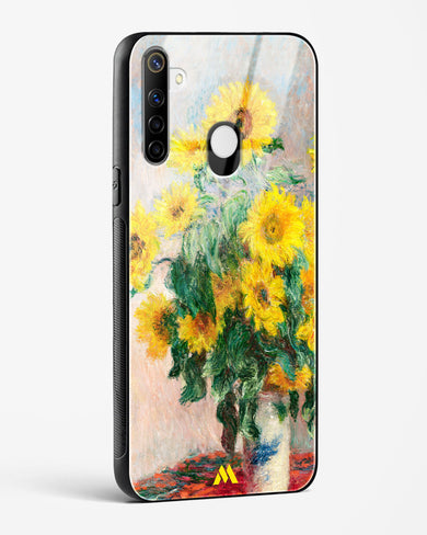 Bouquet of Sunflowers [Claude Monet] Glass Case Phone Cover (Realme)
