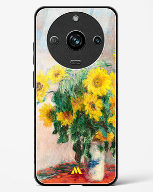 Bouquet of Sunflowers [Claude Monet] Glass Case Phone Cover (Realme)
