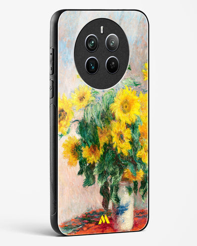Bouquet of Sunflowers [Claude Monet] Glass Case Phone Cover (Realme)