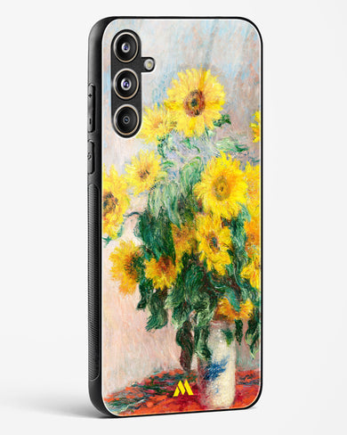 Bouquet of Sunflowers [Claude Monet] Glass Case Phone Cover (Samsung)