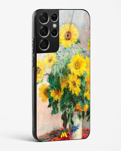 Bouquet of Sunflowers [Claude Monet] Glass Case Phone Cover (Samsung)