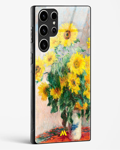 Bouquet of Sunflowers [Claude Monet] Glass Case Phone Cover (Samsung)