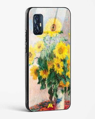 Bouquet of Sunflowers [Claude Monet] Glass Case Phone Cover-(Vivo)