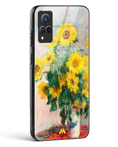 Bouquet of Sunflowers [Claude Monet] Glass Case Phone Cover-(Vivo)