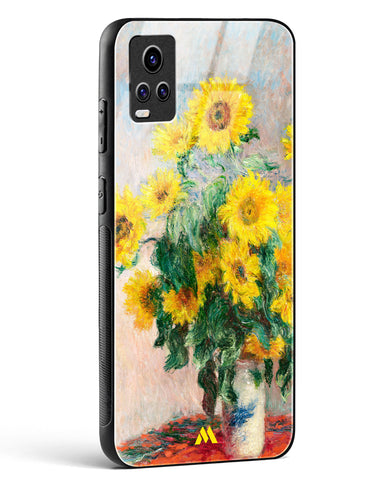 Bouquet of Sunflowers [Claude Monet] Glass Case Phone Cover-(Vivo)