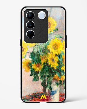 Bouquet of Sunflowers [Claude Monet] Glass Case Phone Cover (Vivo)