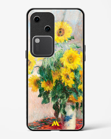 Bouquet of Sunflowers [Claude Monet] Glass Case Phone Cover (Vivo)