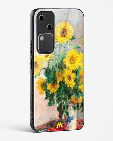 Bouquet of Sunflowers [Claude Monet] Glass Case Phone Cover (Vivo)
