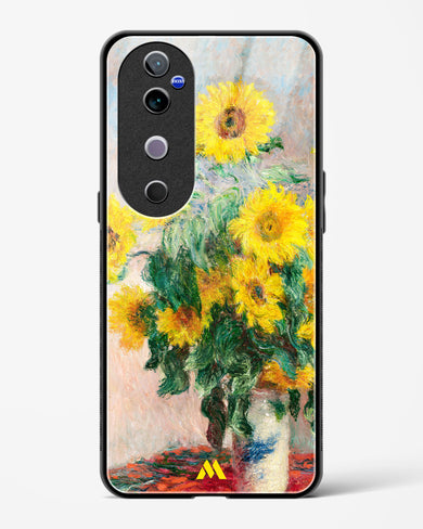Bouquet of Sunflowers [Claude Monet] Glass Case Phone Cover (Vivo)